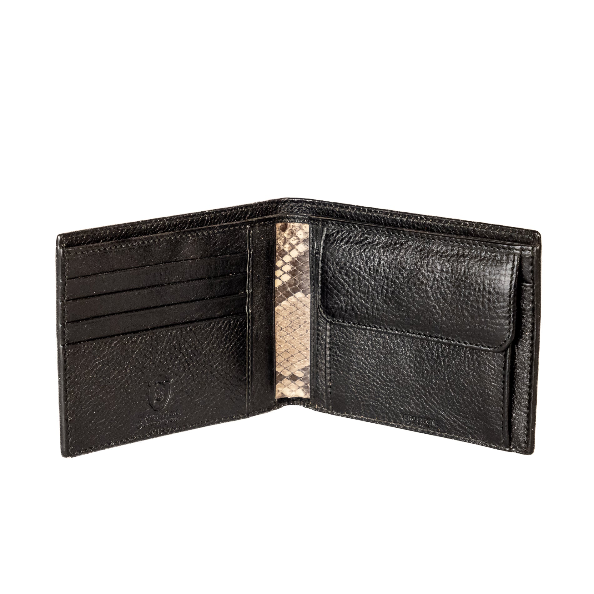 Vasco - portafoglio in pitone con portamonete